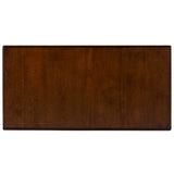 24" Dark Cherry Brown Rectangular End Table With Drawer And Shelf - Homeroots - Flyclothing LLC