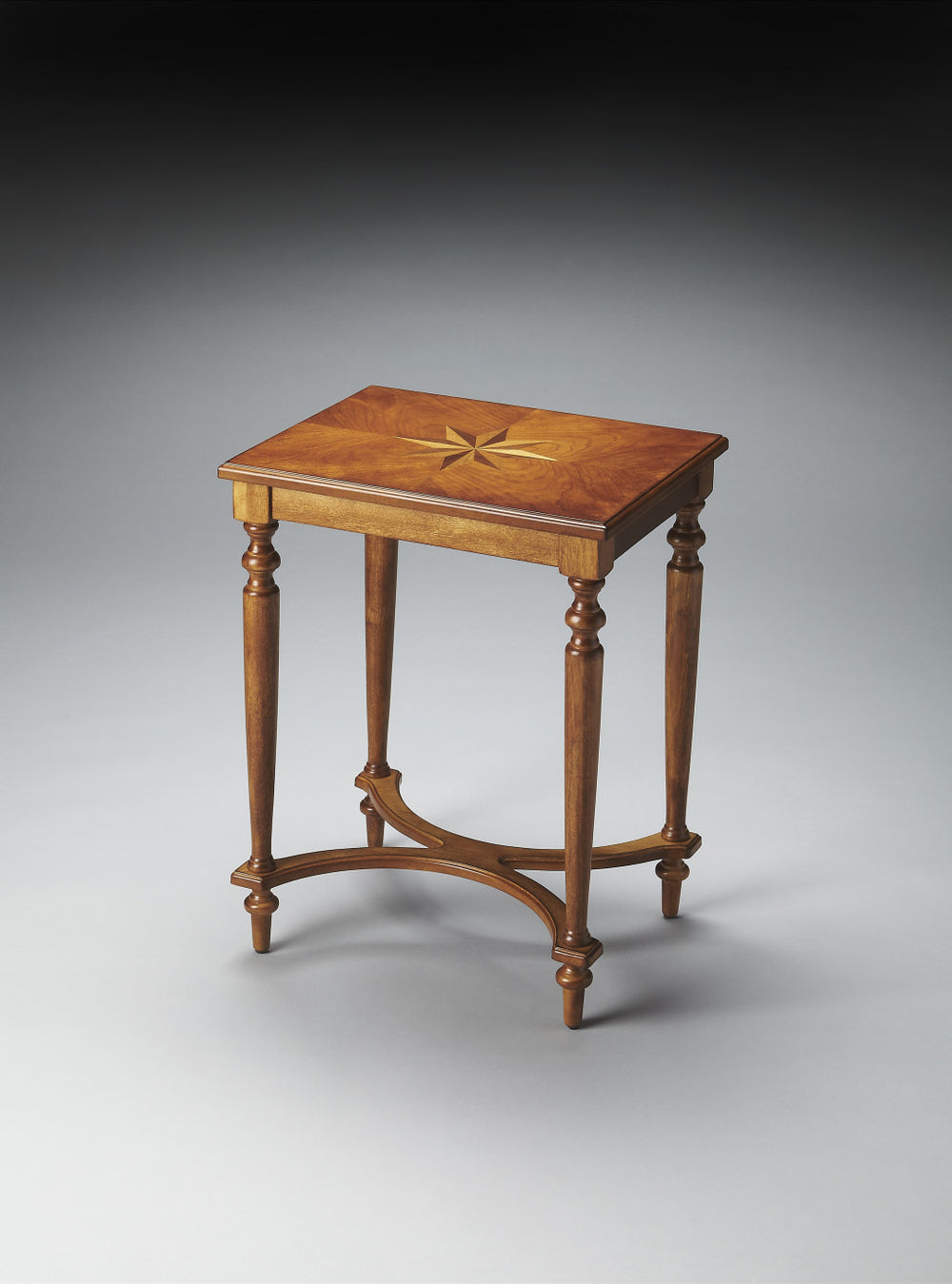 25" Medium Brown Manufactured Wood Rectangular End Table - Homeroots