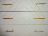 38" Ivory Solid Wood Three Drawer Dresser - Homeroots - Flyclothing LLC