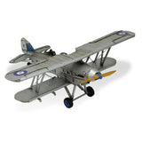 5" Blue and Gray Metal Hand Painted Model Airplane - Homeroots - Flyclothing LLC