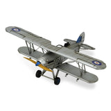 5" Blue and Gray Metal Hand Painted Model Airplane - Homeroots - Flyclothing LLC