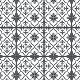 2' X 4' Dark Gray And White Tile Printed Vinyl Area Rug with UV Protection - Homeroots - Flyclothing LLC