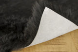 Set Of Four 17" X 17" Black Wool Chair Pads - Homeroots - Flyclothing LLC