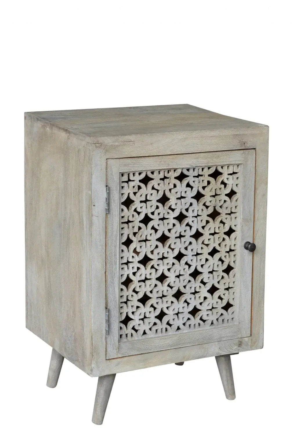 30" Gray Wash Nightstand - Homeroots - Flyclothing LLC