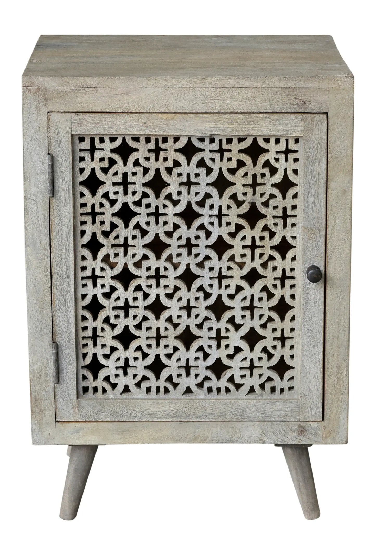 30" Gray Wash Nightstand - Homeroots - Flyclothing LLC