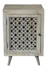 30" Gray Wash Nightstand - Homeroots - Flyclothing LLC