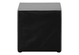 21" Gray Faux Leather Two Drawer Nightstand - Homeroots - Flyclothing LLC