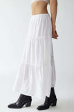 Frill Elastic Waist Skirt - Trendsi - Flyclothing LLC