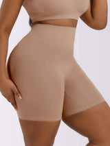 High Waist Shaping Shorts - Trendsi - Flyclothing LLC