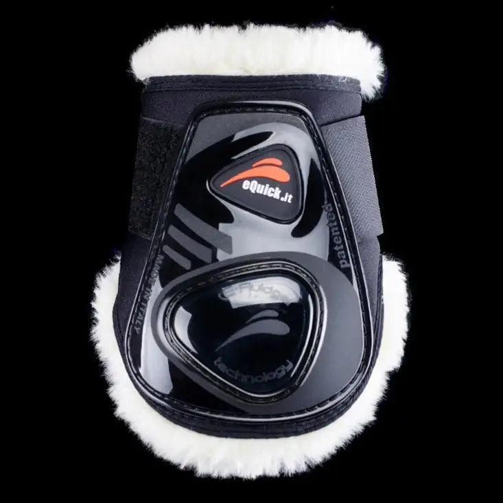 eShock Legend Rear Velcro Fluffy Boot - Breeches.com - Flyclothing LLC