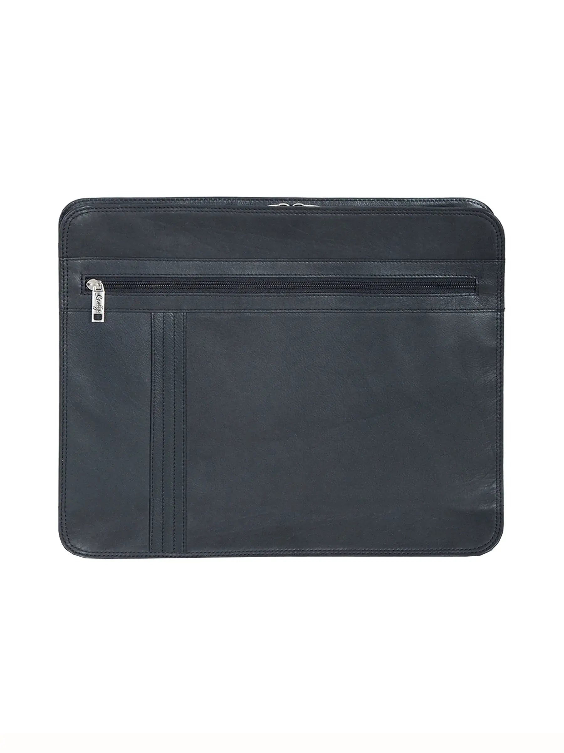 Scully BLACK 3 WAY ZIP DOCUMENT - Scully Leather - Flyclothing LLC