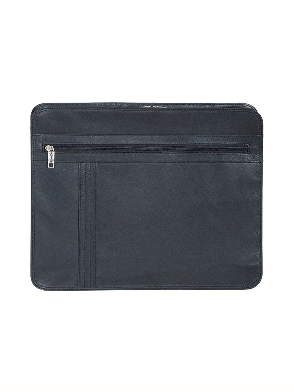 Scully Leather Black 3 Way Zip Document