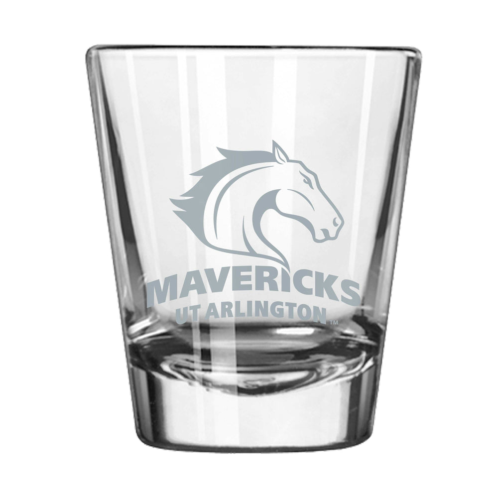 Texas Arlington 2oz Frost Shot Glass - Logo Brands - Flyclothing LLC