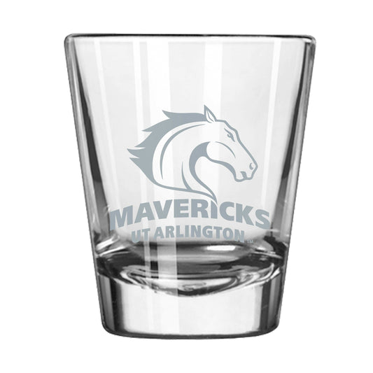 Texas Arlington 2oz Frost Shot Glass - Logo Brands - Flyclothing LLC