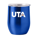 UT Arlington 16oz Gameday Stainless Curved Beverage - Logo Brands - Flyclothing LLC