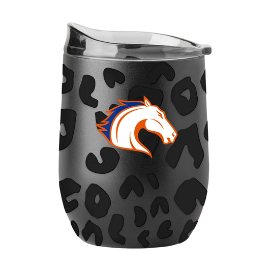 UT Arlington Leopard 16oz Black Powdercoat Curved Beverage - Logo Brands - Flyclothing LLC