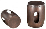20" Copper Iron Round End Tables - Homeroots - Flyclothing LLC