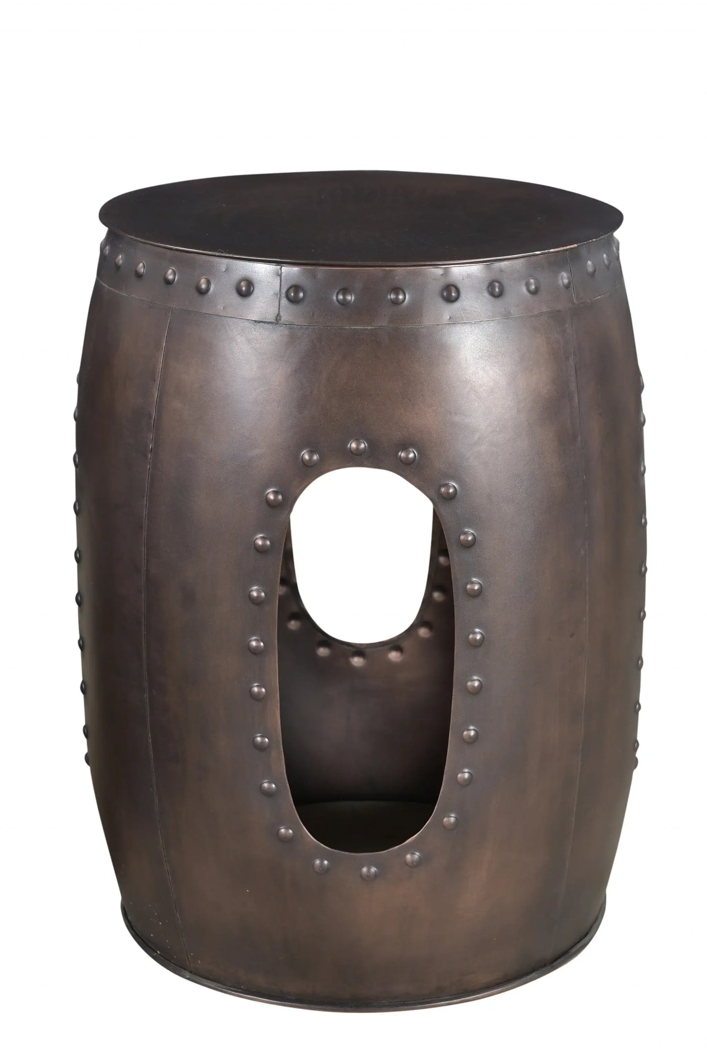 20" Copper Iron Round End Tables - Homeroots - Flyclothing LLC