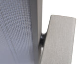 Set of Two 22" Light Gray Metal Outdoor Dining Chair - Homeroots - Flyclothing LLC