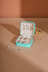 PU Leather Square Jewelry Box - Trendsi