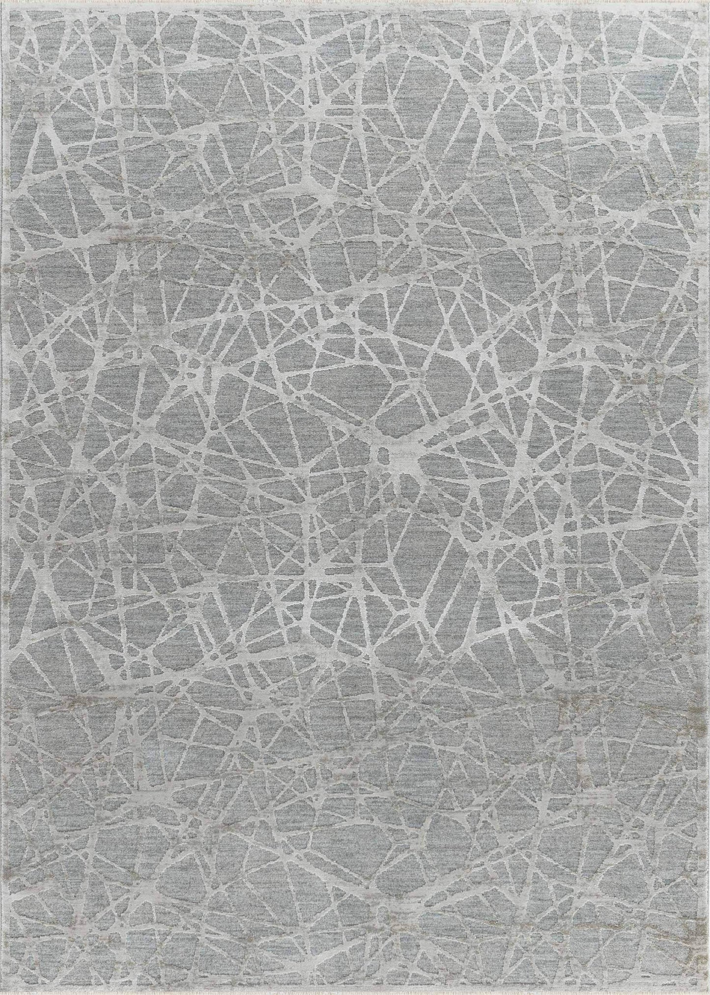5' X 8' Turquoise Abstract Power Loom Stain Resistant Area Rug - Homeroots - Flyclothing LLC
