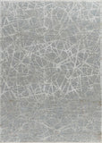 9' X 12' Turquoise Abstract Power Loom Stain Resistant Area Rug - Homeroots - Flyclothing LLC