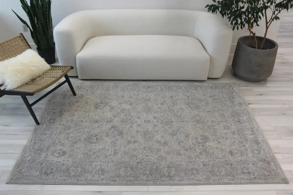 5' X 8' Cream Southwestern Power Loom Stain Resistant Area Rug - Homeroots - Flyclothing LLC