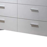 63" White Six Drawer Double Dresser - Homeroots - Flyclothing LLC