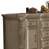 69" Pearl Solid and Manufactured Wood Five Drawer Triple Dresser - Homeroots - Flyclothing LLC