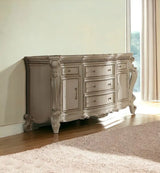 69" Pearl Solid and Manufactured Wood Five Drawer Triple Dresser - Homeroots - Flyclothing LLC