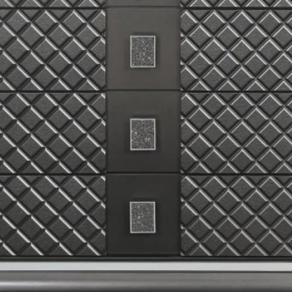 65" Gray Solid and Manufactured Wood Eight Drawer Double Dresser - Homeroots - Flyclothing LLC