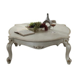 54" Pearl Solid And Manufactured Wood And Polyresin Coffee Table - Homeroots - Flyclothing LLC