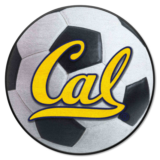 Cal Golden Bears Soccer Ball Rug - 27in. Diameter - Cal
