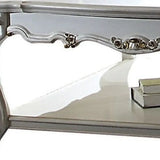 47" Pearl Solid And Manufactured Wood Coffee Table With Shelf - Homeroots - Flyclothing LLC