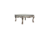 54" Bone Solid And Manufactured Wood Coffee Table - Homeroots - Flyclothing LLC