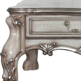 57" Bone Solid And Manufactured Wood Coffee Table With Two Drawers - Homeroots - Flyclothing LLC