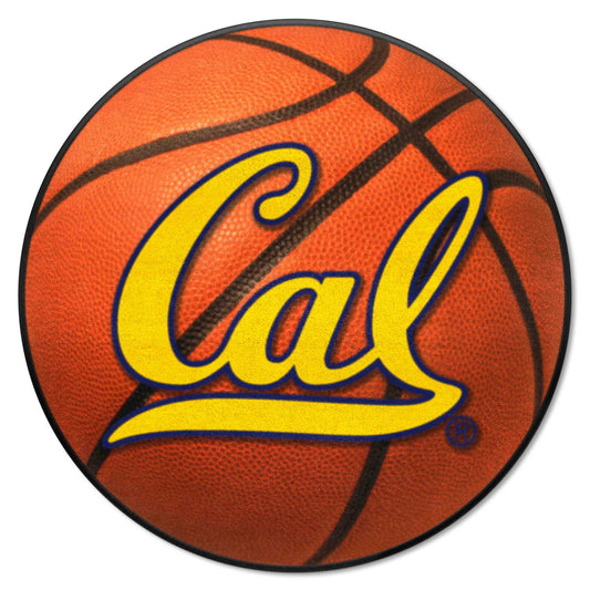 Cal Golden Bears Basketball Rug - 27in. Diameter - Cal