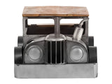 42" Grey And Brown Vintage Style Truck Solid Wood and Metal Coffee Table - Homeroots - Flyclothing LLC