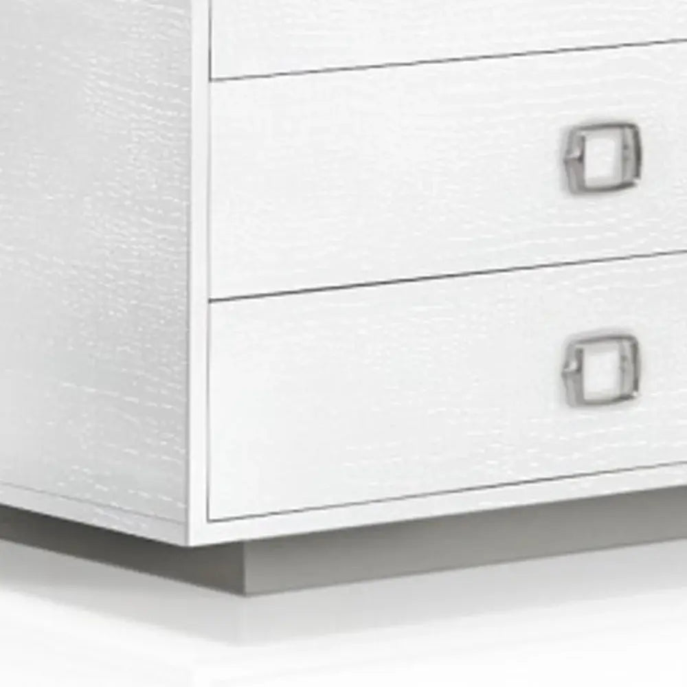 63" White Solid And Manufactured Wood Six Drawer Dresser - Homeroots - Flyclothing LLC