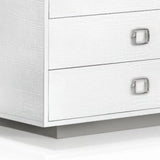 63" White Solid And Manufactured Wood Six Drawer Dresser - Homeroots - Flyclothing LLC