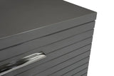 59" Grey Solid And Manufactured Wood Six Drawer Dresser - Homeroots - Flyclothing LLC