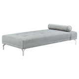 74" Gray Velvet Sofa And Toss Pillow With Black Legs - Homeroots - Flyclothing LLC