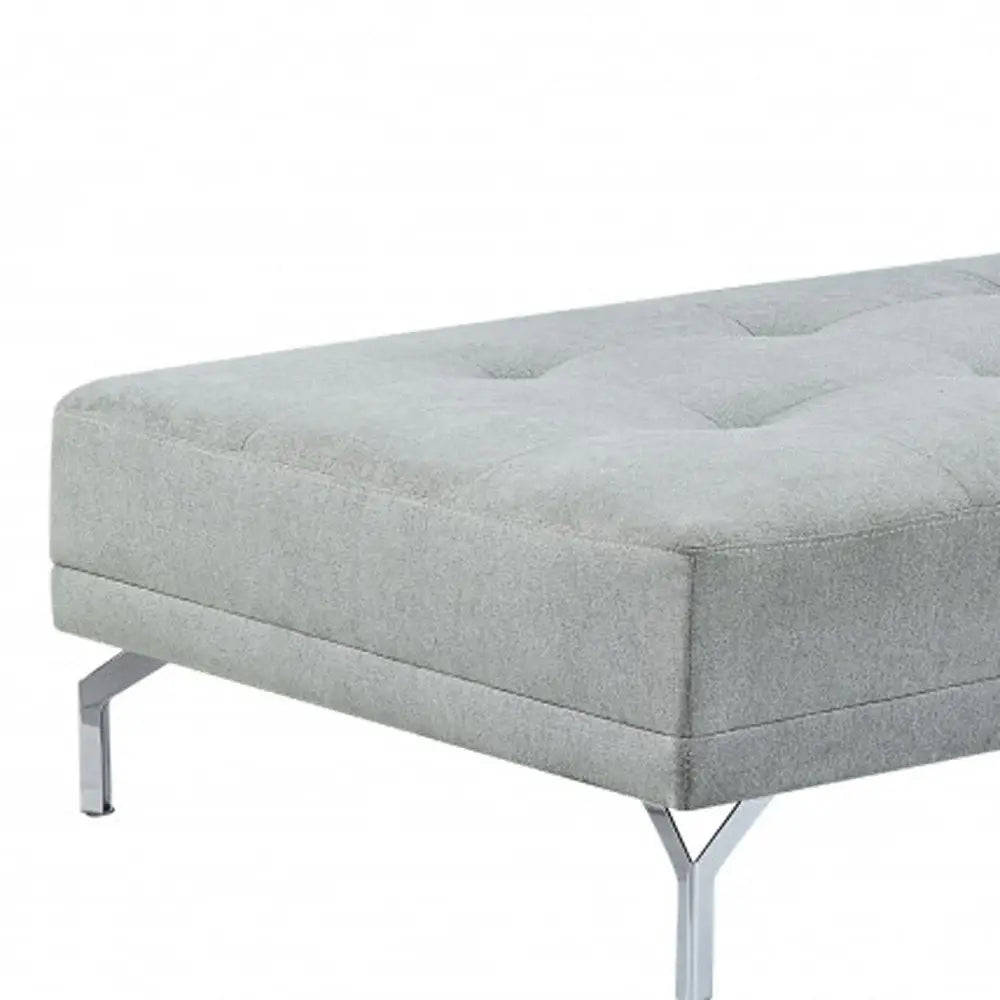74" Gray Velvet Sofa And Toss Pillow With Black Legs - Homeroots - Flyclothing LLC