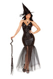 Roma Costume 3pc Witch with An Evil Spell - Roma Costume - Flyclothing LLC