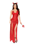Roma Costume 4pc Satan Devil - Roma Costume - Flyclothing LLC