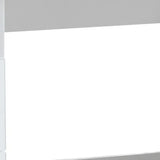 47" White Wood Writing Desk With Two Drawers - Homeroots - Flyclothing LLC