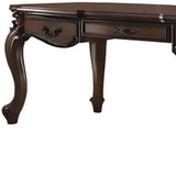 72" Dark Brown Wood Executive Desk With Three Drawers - Homeroots - Flyclothing LLC