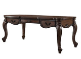 72" Dark Brown Wood Executive Desk With Three Drawers - Homeroots - Flyclothing LLC