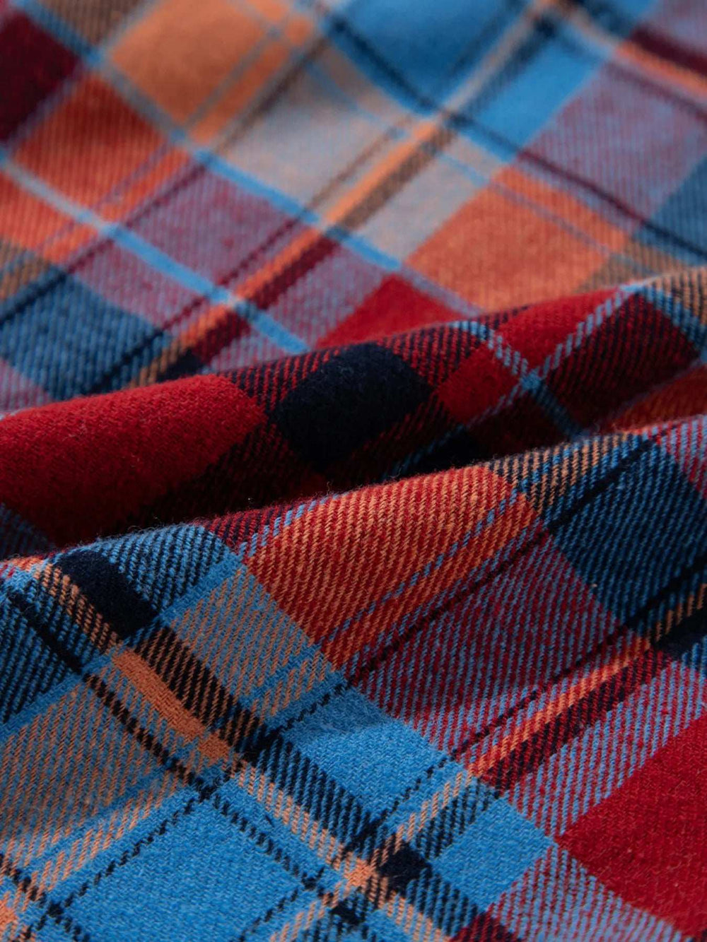 Plaid Button Up Long Sleeve Shirt - Trendsi - Flyclothing LLC