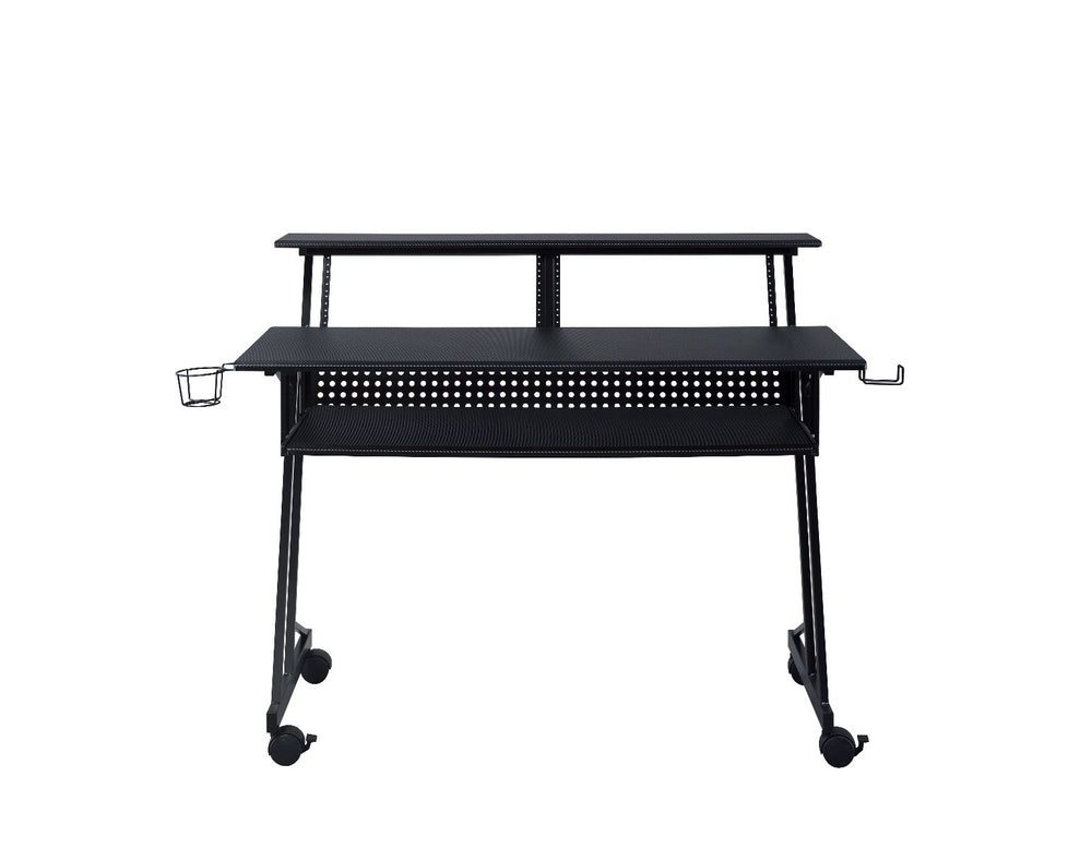 47" Black Computer Desk - Homeroots - Flyclothing LLC